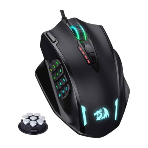 Redragon M908 Impact RGB MMO à un prix compétitif au Maroc