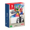 Nintendo Switch (OLED Model) Super Mario Bros Wonder White Console Bundle prix maroc