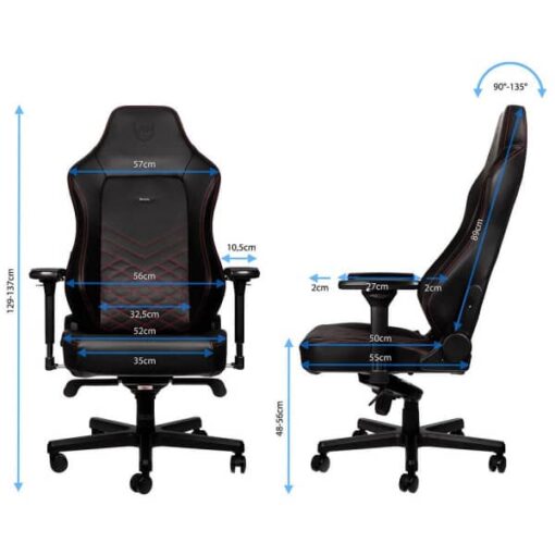 Noblechairs HERO Black/Red prix maroc