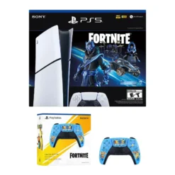 PS5 Slim digitale Fortnite Cobalt Star + Manette édition Limitée Fortnite