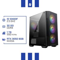 PC Gamer Zonetech Core i5 12400F/512GB SSD/16GB/RTX3050 6GB prix maroc