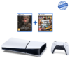 PS5 Slim digital + GTA V + Black Myth Wukong