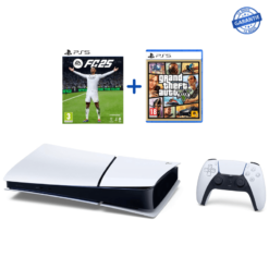 PS5 Slim digital + GTA V + FC25