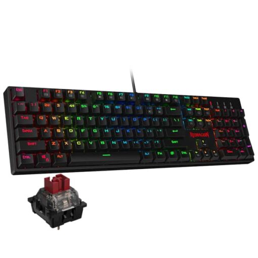 Redragon K582 SURARA RGB (Red Switches) prix Maroc