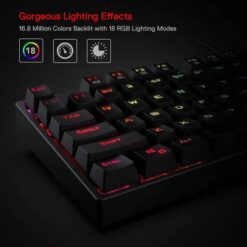 Redragon K582 SURARA RGB (Red Switches) prix Maroc