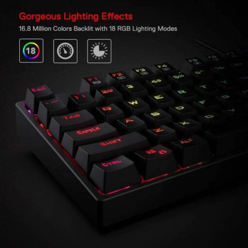 Redragon K582 SURARA RGB (Red Switches) prix Maroc