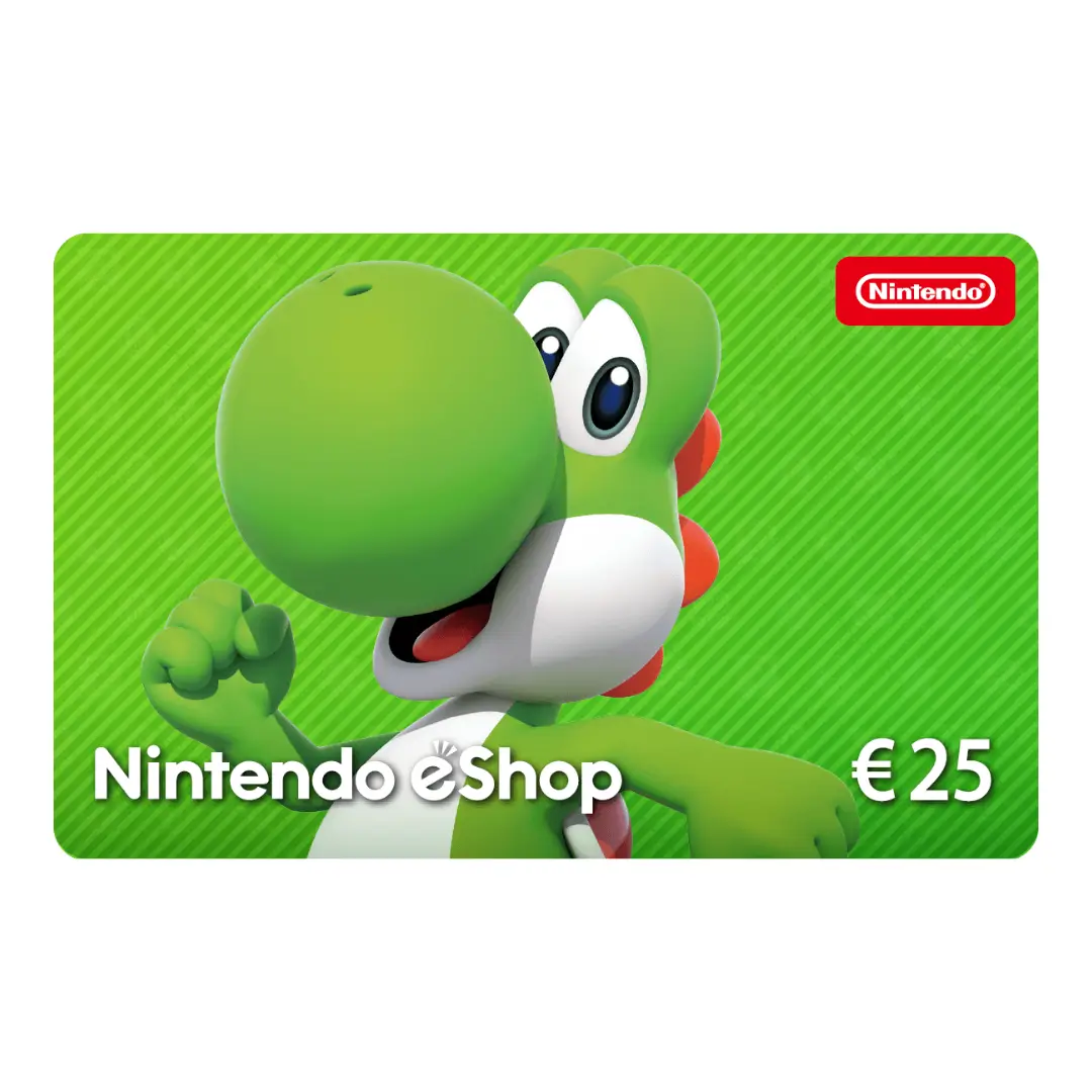 Carte Nintendo eShop 25€