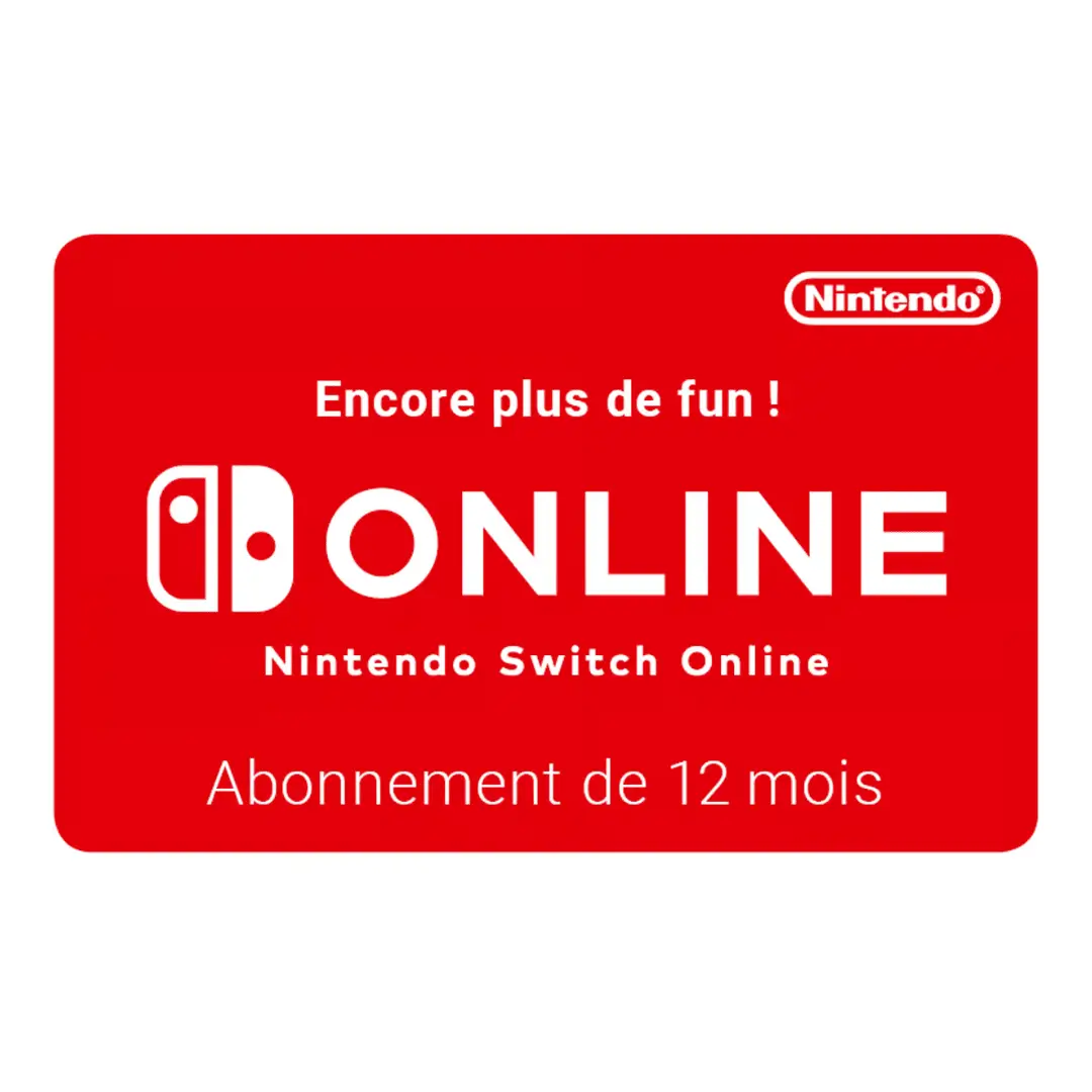 Nintendo Switch Online 12 mois