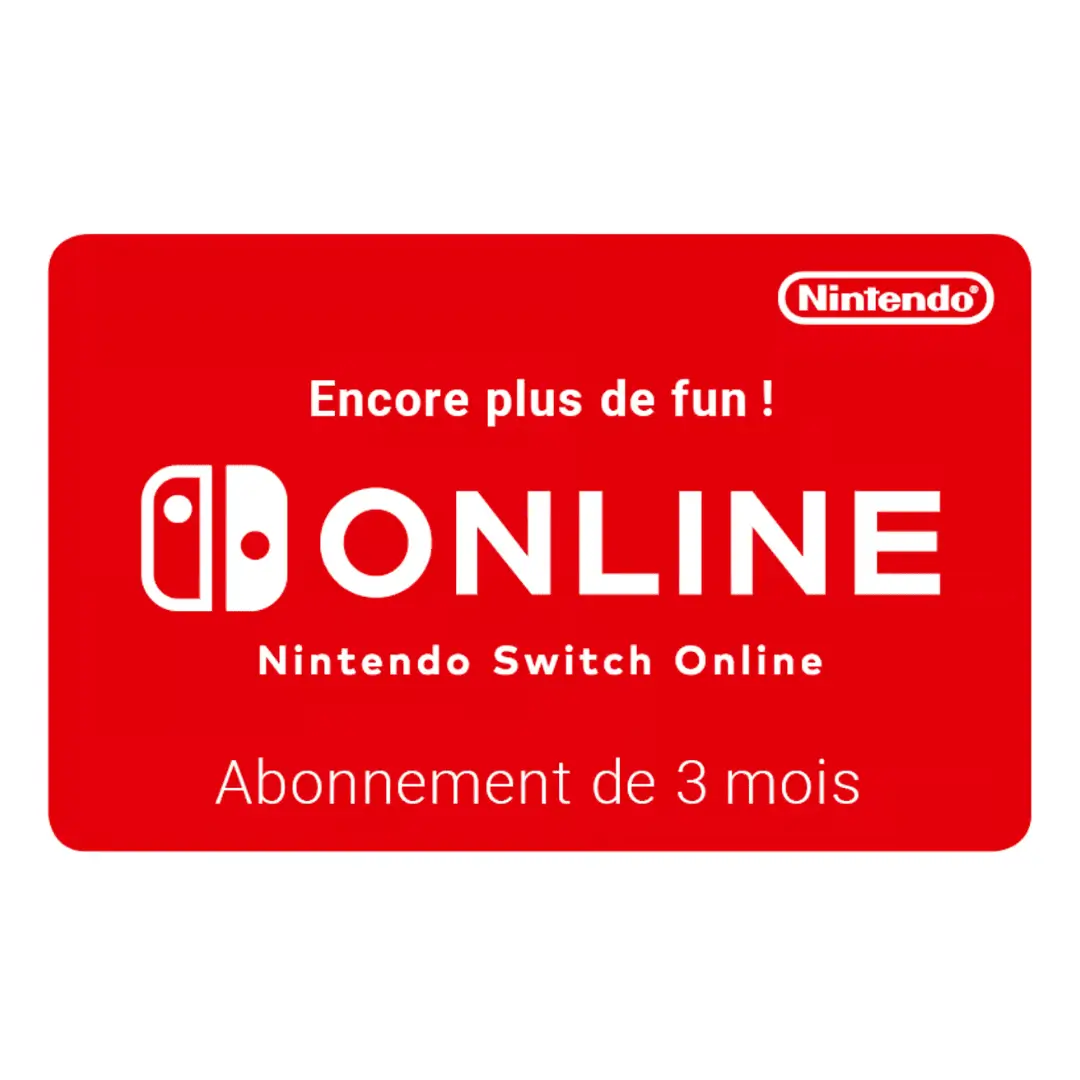 Nintendo Switch Online 3 mois