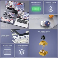 Redragon K686 PRO SE Wireless au Prix Maroc