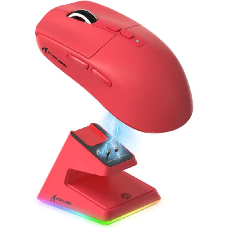 ATTACK SHARK X6 RED au Prix Maroc