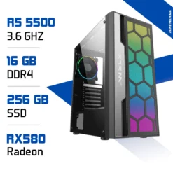 PC Gamer Ryzen 5 5500 RX 580