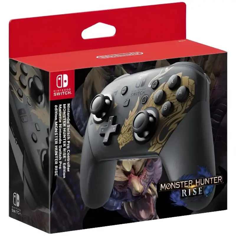 Manette Switch Pro pour Nintendo Switch • Édition Monster Hunter Rise au Prix Maroc