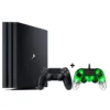 Pack PS4 Pro avec manette Nacon Compact Verte – Console 4K et manette rétroéclairée
