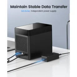 ORICO Station d'accueil USB 3.1 de type C à 5 baies pour disque dur externe SATA 3,5