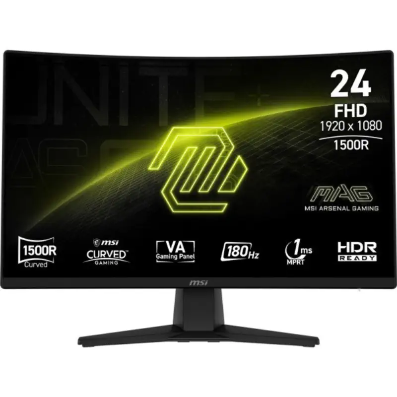 MSI MAG 244C 23.6" Curved 180Hz au Prix Maroc