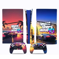 Stickers Grand Theft Auto VI pour PS5 Slim Standard