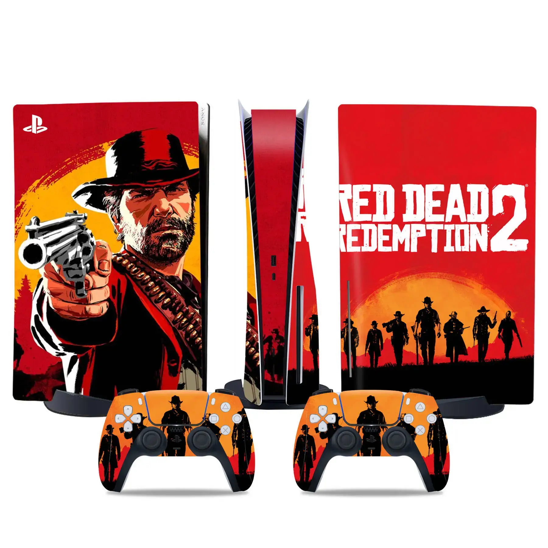 Stickers Red Dead Redemption 2 pour PS5 Standard Disc