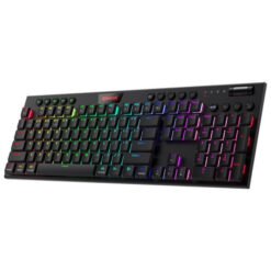 Redragon K618 PRO Wireless Low Profile Red Switches Prix Maroc