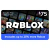 Carte Cadeau Roblox 75 USD