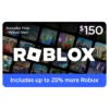Carte Cadeau Roblox 150 USD – Officielle