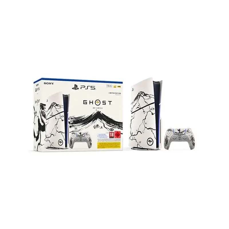 Pack console PlayStation®5 – Black Édition limitée Ghost of Yōtei