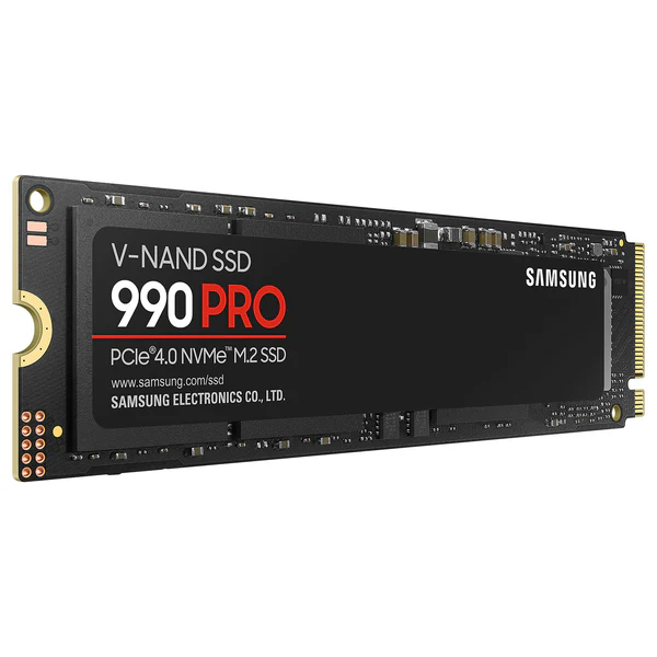 Samsung SSD 990 PRO M.2 PCIe NVMe 4TB – Vitesse, fiabilité et puissance