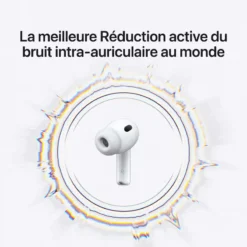 Apple AirPods Pro 3 avec Boîtier de charge MagSafe (USB-C) prix maroc