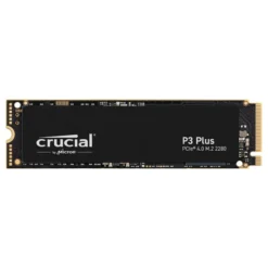 Crucial P3 Plus M.2 PCIe NVMe Gen4x4 2TB – Rapidité et Fiabilité