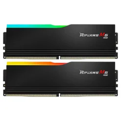 G.Skill Ripjaws M5 RGB Series Black 32Go (2x16Go) DDR5 6000 MHz CL30
