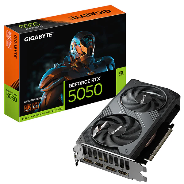 Gigabyte GeForce RTX 5050 WINDFORCE OC 8G : La puissance compacte pour le gaming au Maroc
