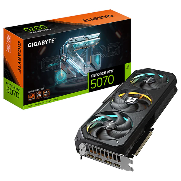 Gigabyte GeForce RTX 5070 GAMING OC 12G : La puissance compacte pour le gaming au Maroc