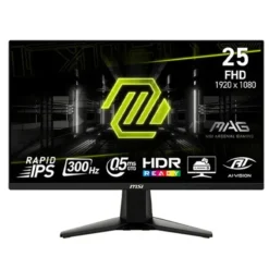 MSI MAG 255XF 24.5" IPS 300Hz – Performance et Réactivité