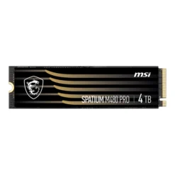 Alternative view of MSI SPATIUM M480 PRO PCIe 4.0 NVMe M.2 4TB