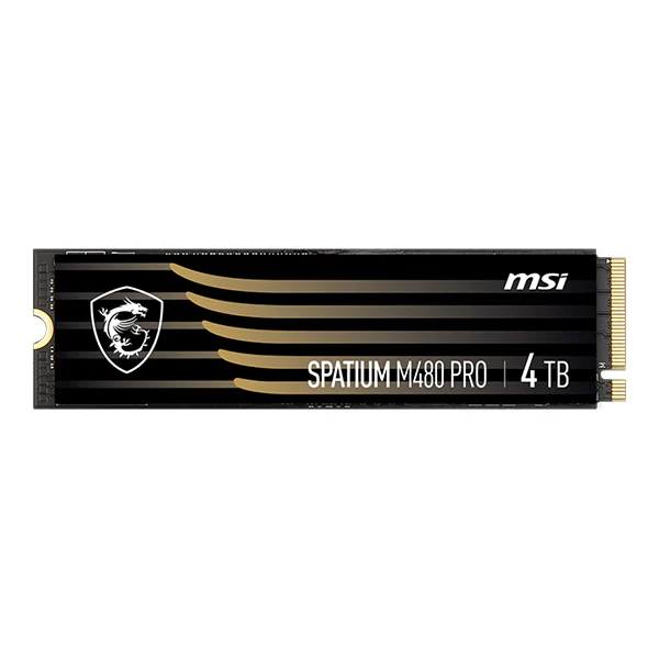 MSI SPATIUM M480 PRO PCIe 4.0 NVMe M.2 4TB – Image 2