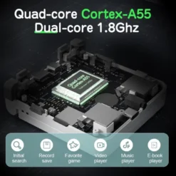 Miyoo Miyoo Flip V2 Retro Handheld Gaming Console with Metal Hinge prix maroc