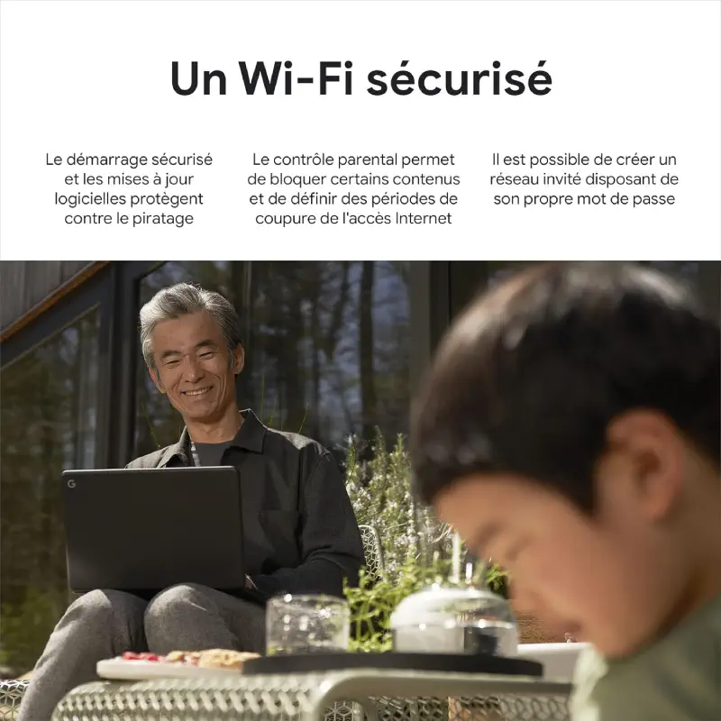 Nest Wifi Pro – Wi-Fi 6E prix maroc