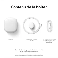 Nest Wifi Pro – Wi-Fi 6E prix maroc