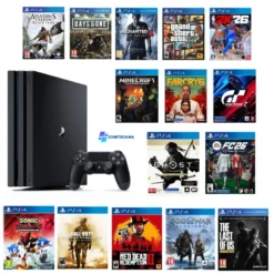 PS4 Pro 1To Noir Occasion Flashée
