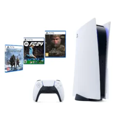 PS5 Fat Standard + FC24 + Black Myth: Wukong + God of War Ragnarök