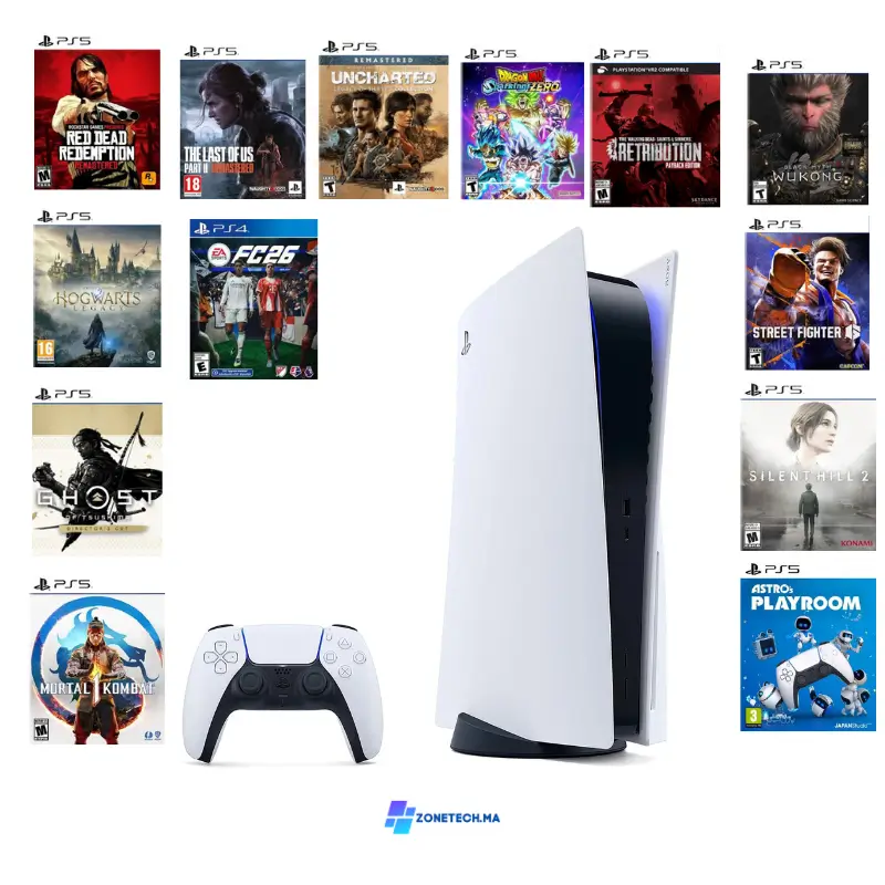 Ps5 Fat Standard Flashé MAROC