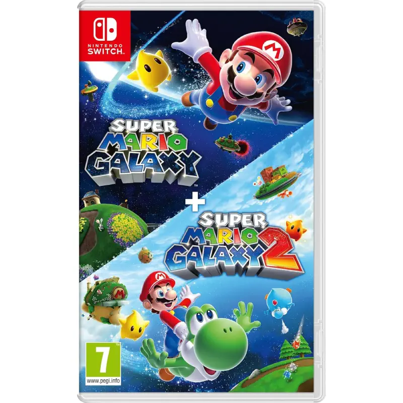 Super Mario Galaxy+ Super Mario Galaxy 2 - Switch prix maroc