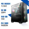PC Gamer Ryzen 5 3500X / 512 Go SSD / 16 Go RAM / RX 580