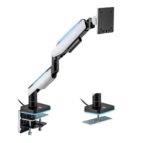 XTRMLAB L210C-16TDL-BWG – Bras de moniteur jusqu’à 49" avec éclairage RGB