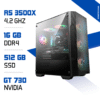 PC Gamer Ryzen 5 3500X / 16GB RAM / 512GB SSD / GT 730 4GB