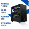 PC Gamer Zonetech Ryzen 5 5600 / 1 TB SSD / 16GB / RTX 5050 8G MAROC