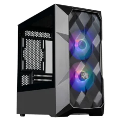 Cooler Master MasterBox TD300 Mesh Black – Flux d’Air Puissant et Design Moderne