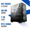PC Gamer Ryzen 5 7600X / 1 To SSD / 32 Go DDR5 / RTX 5060 MAROC