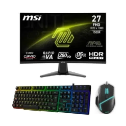Bundle MSI MAG 276CXF 27″ 280Hz 0.5ms FHD + Combo Gamer