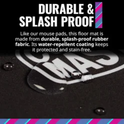 Alternative view of Cooler Master FM510H Gaming Chair Floor Mat